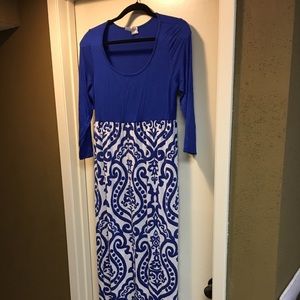 Pink blush maternity